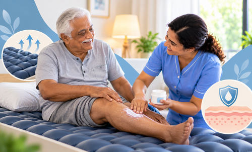 Why barrier cream/gel should be used along with air mattresses?