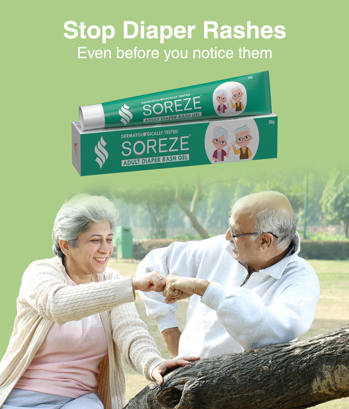 Best Solution for Bedsores & Adult Diaper Rash SorezeCare